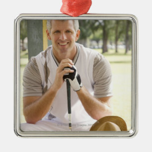 Koolgolfer Metalen Ornament