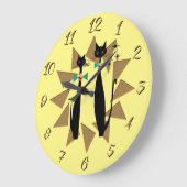 Koolkatten uit de middeleeuwse middenklasse grote klok (Hoek)