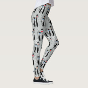 Koolkatten uit de middeleeuwse middenklasse leggings