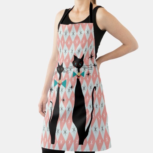 Koolkatten uit de middeleeuwse middenklasse schort (Insitu)