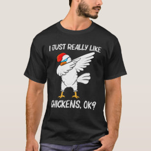 Koolkippenontwerp voor vrouwen Rooster Dier B T-shirt