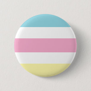 Koolkleurstrips Ronde Button 5,7 Cm
