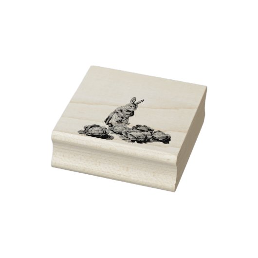 Koolkonijn Rubberstempel (Stempel)