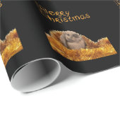 Koolkonijnenpapier voor kerstcadeautjes cadeaupapier (Rol Hoek)