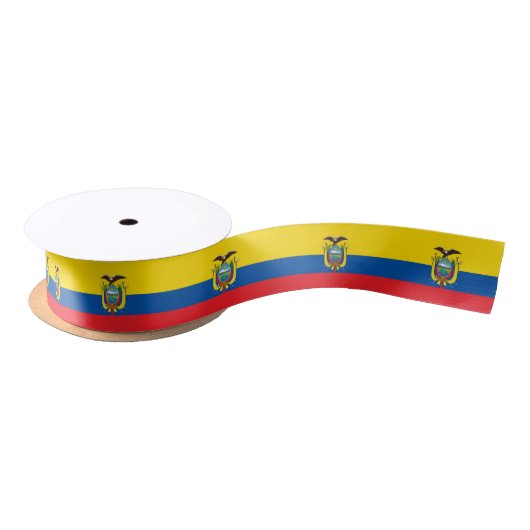 Koollint van de Ecuadoraanse vlag Lint (Spoel)