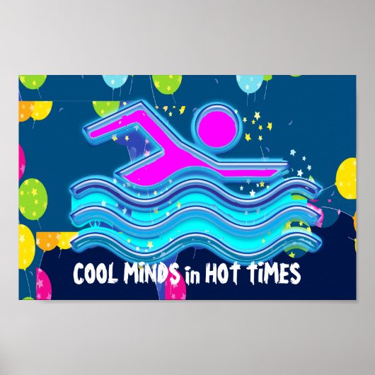 KOOLMIJNEN IN HOT TIMES POSTER (Voorkant)