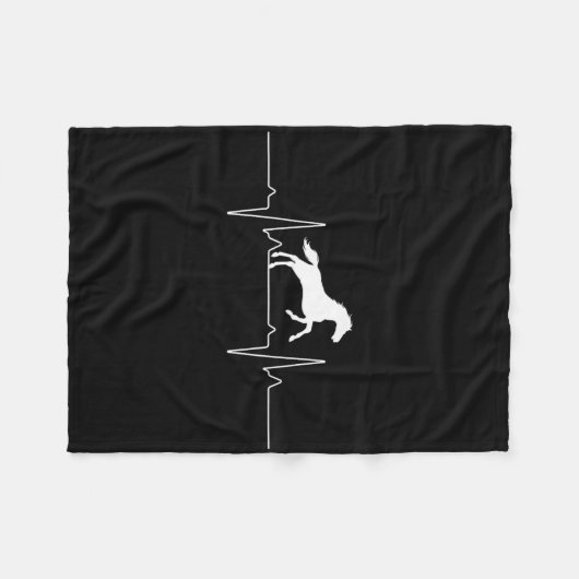 Koolpaardenontwerp voor mannen Paardensportschool Fleece Deken (Voorkant (Horizontaal))