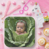 koolpatch-Baby Papieren Bordje (Feest)