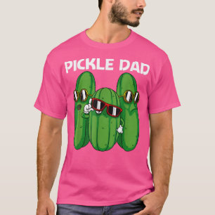 Koolpekelvormig ontwerp voor pap Pickle Food Cucu T-shirt
