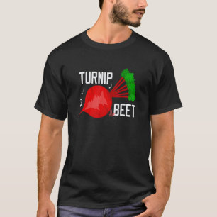 Koolraap De Rodebiet Groente Un Vegan Vegetarisch T-shirt
