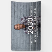 Koolrasters EDITABLE KLEUR Afstuderen Banner (Verticaal)