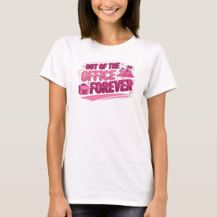 Koolroze OUT OF OFFICE-kunstprint T-shirt