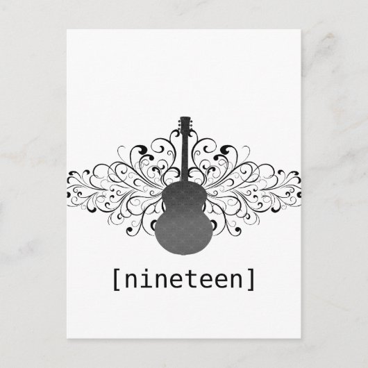 Koolstalen Briefkaart (Voorkant)