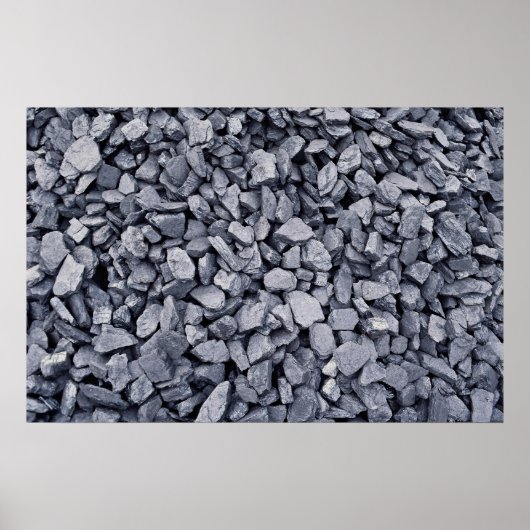 Koolstapel, onlangs gewonnen uit stripmijn poster (Voorkant)