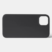Koolsteengrijs Case-Mate iPhone Case (Achterkant (horizontaal))