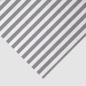 Koolsteengrijs en witte strepen tissuepapier (Detail)