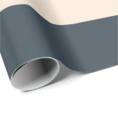 Koolsteengrijze stapjes cadeaupapier (Rol Hoek)