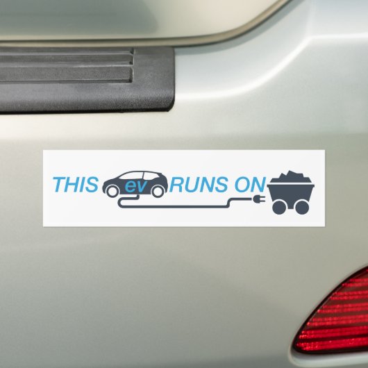 Koolsteenland dat voor je evp is gecastreerd bumpersticker (Op auto)