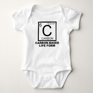 Koolstof Gebaseerde Levensvorm Funny Baby Wear Romper