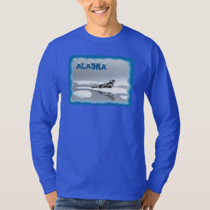 Koolstofafdichting op ijs t-shirt