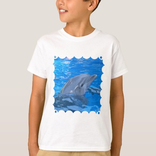 Koolstofdolfijn Kind T-shirt (Voorkant)
