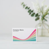 Koolstofgolven - Kleuren 01b Visitekaartje (Staand voorkant)