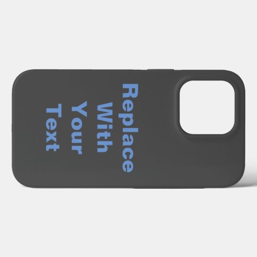 Koolstofkoptekst Voeg je eigen tekstvervanging toe Case-Mate iPhone Case (Achterkant (horizontaal))