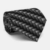 Koolstofvezel 2 Stropdas (Opgerold)