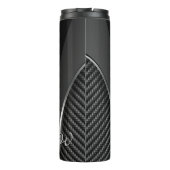 Koolstofvezel 3 Thermische getumbler Thermosbeker (Achterkant)