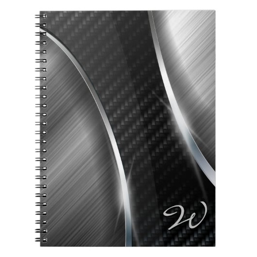 Koolstofvezel 3A Notebook Notitieboek (Voorkant)