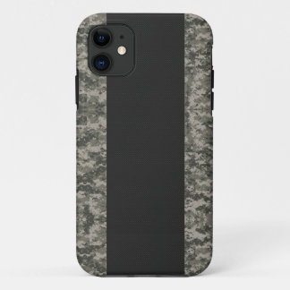 Koolstofvezel en digitale camouflage iPhone 5 Hoes