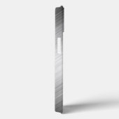 Koolstofvezel en geborsteld metaal 4 Case-Mate iPhone case (Achterkant / Rechts)