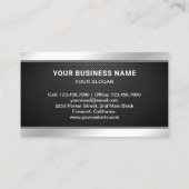 Koolstofvezel-laptop — Computer Reparation Technic Visitekaartje (Achterkant)