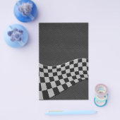 Koolstofvezel-racevoetdecor Flyer (Enkel)