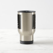 Koolstofvezel-racevoetdecor Reisbeker (Center)