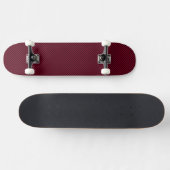 Koolstofvezel Rood skateboard Dek (Horizontaal)