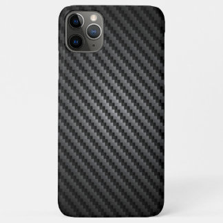 Koolstofvezelontwerp iPhone 11 Pro Max Hoesje