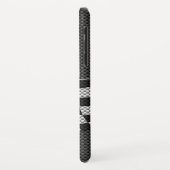 Koolstofvezelstijl Gecontroleerde ractgolven Case-Mate iPhone Case (Achterkant/links)