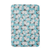 Koolstofvlinderpatroon Badmat (Voorkant Verticaal)