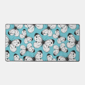 Koolstofvlinderpatroon Bureaumat (Voorkant)