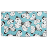 Koolstofvlinderpatroon Kussensloop (Voorkant-Links)