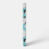 Koolstofvlinderpatroon Samsung Galaxy Hoesje (Linkerkant)