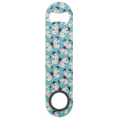 Koolstofvlinderpatroon Speed Flessenopener (Achterkant)