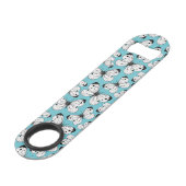 Koolstofvlinderpatroon Speed Flessenopener (Achterkant Gekanteld)