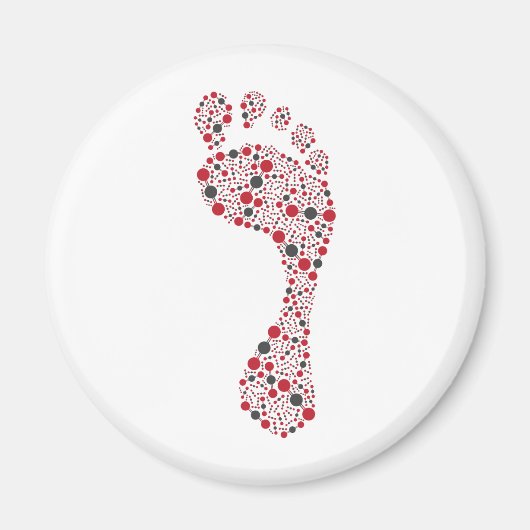 Koolstofvoetafdruk Magneet (Voorkant)