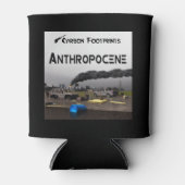 Koolstofvoetafdrukken - Antropoceen Blikjeskoeler (Voorkant)