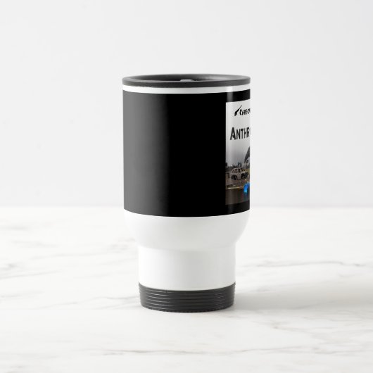 Koolstofvoetafdrukken - Antropoceen Reisbeker (Center)