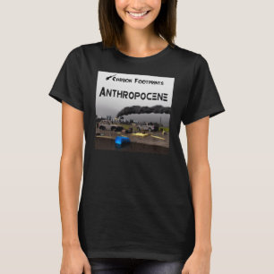 Koolstofvoetafdrukken - Antropoceen T-shirt