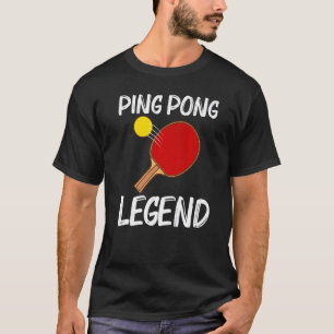 Kooltafels voor mannen - pingpongsport t-shirt