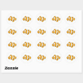 Koolvis Ronde Sticker (Vel)